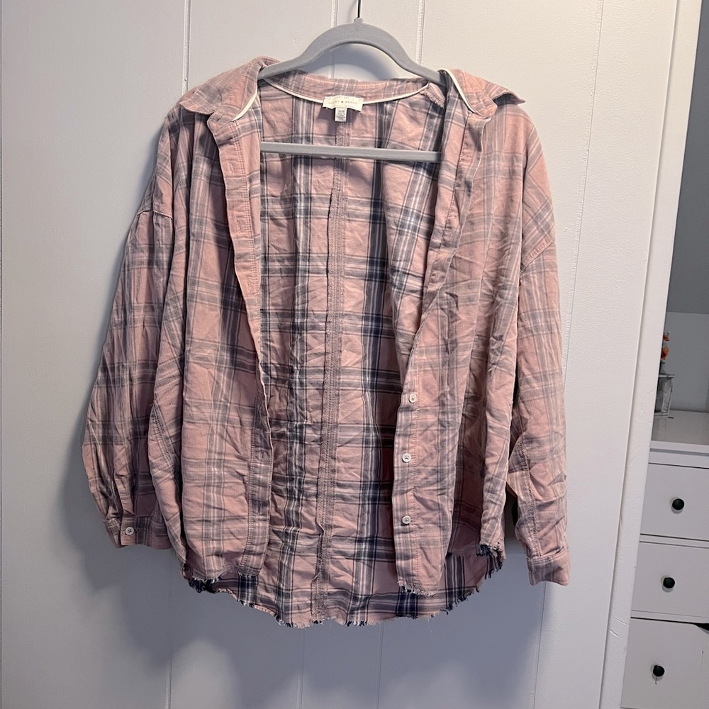 Lucky Brand flannel size medium - Picture 1 of 4